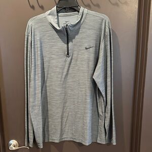 Nike Men's Dri Fit Quarter Zip Athletic Pullover